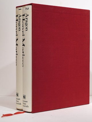 Item #3332 Henri Matisse; A Novel. Aragon, Louis