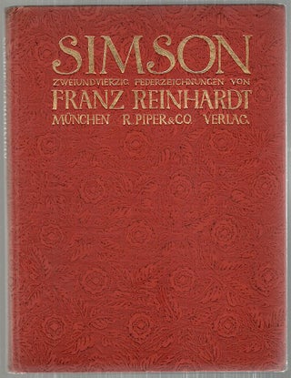 Item #3573 Simson; Dreiundvierzig Federzeichnungen. Franz Reinhardt