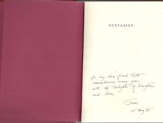 Ecstasies; Poems 1975-1983