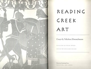 Reading Greek Art; Essays