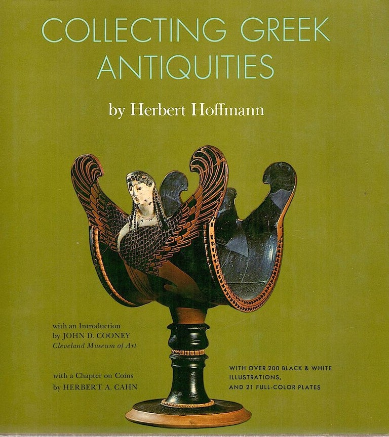 Item #3795 Collecting Greek Antiquities. Herbert Hoffmann.