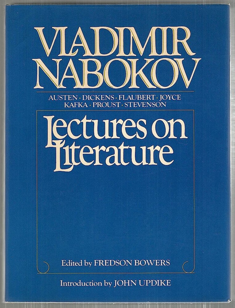 Item #3922 Vladimir Nabokov; Lectures on Literature. Fredson Bowers.