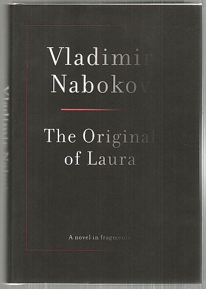 Item #3926 Original of Laura; Dying Is Fun. Vladimir Nabokov.
