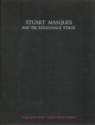 Item #3991 Stuart Masques; And the Renaissance Stage. Allardyce Nicoll