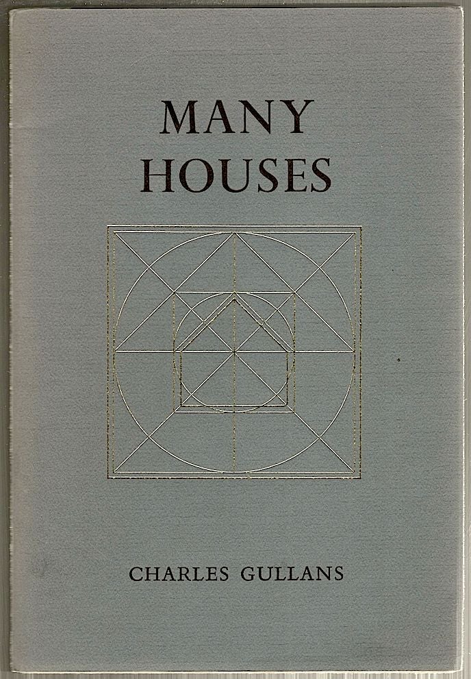 Item #413 Many Houses. Charles Gullans.