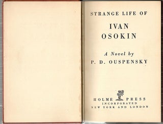 Strange Life of Ivan Osokin; A Novel