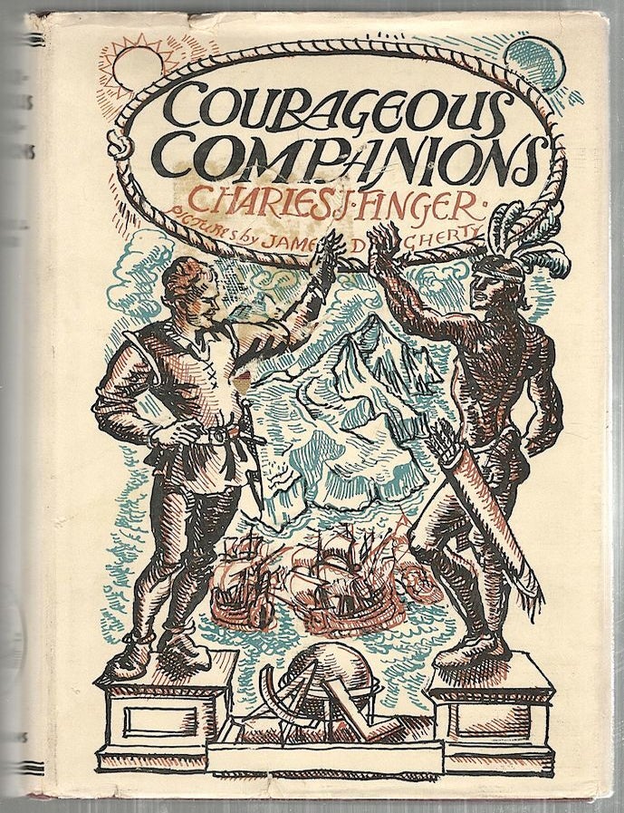 Item #4436 Courageous Companions. Charles J. Finger.