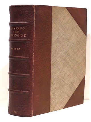 Item #4579 Leonardo the Florentine; A Study in Personality. Rachel Annand Taylor