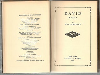 David; A Play