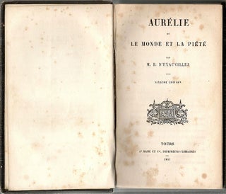 Aurélie; Ou Le Monde et la Piété
