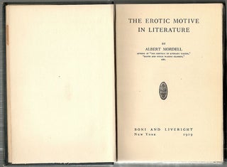 Erotic Motive in Literature
