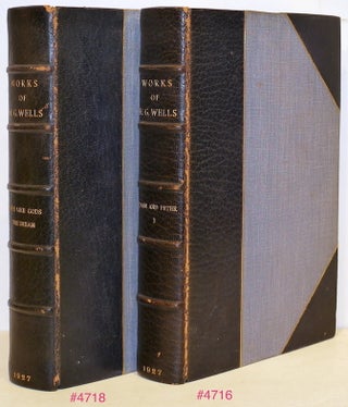 Item #4718 Works of H. G. Wells; Men Like Gods and The Dream. H. G. Wells