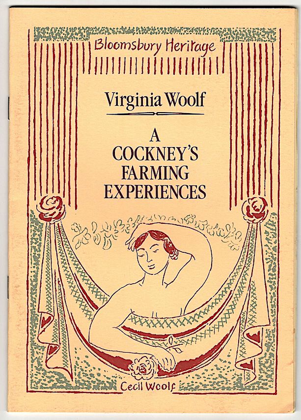 Item #4794 Cockney's Farming Experiences. Virginia Woolf.