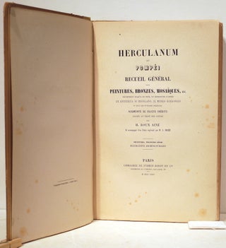 Herculanum et Pompéi; Recueil Général des Peintures, Bronzes, Mosaiques