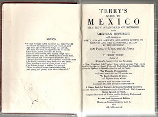 Terry's Guide to Mexico; The New Standard Guide book to the Mexican Republic