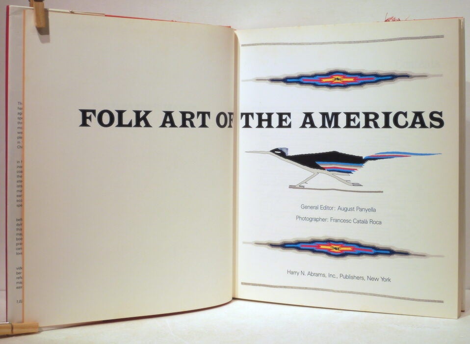 「FOLK ART OF AMERICAS」洋書　写真集 民族藝術　民藝　　希少 Folk Art of the Americas | August Panyella | First edition