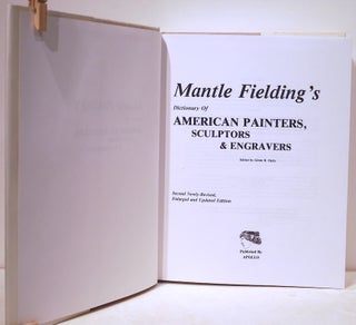Dictionary of American Painters, Sculptors & Engravers