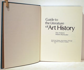 Guide to the Literature of Art History