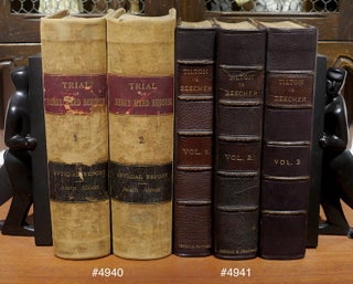 Item #4940 Official Report of the Trial of Henry Ward Beecher. Austin Abbott