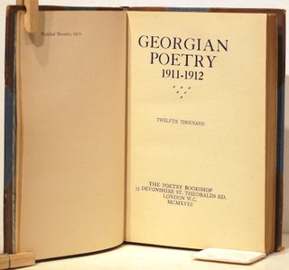 Georgian Poetry; 1911-12 / 1913-15 / 1916-17 / 1918-19