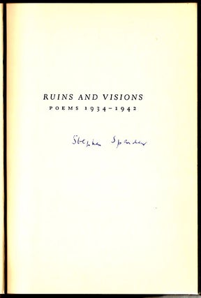Ruins and Visions; Poems 1934-1942