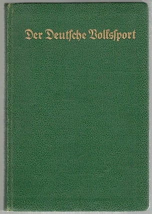 Item #563 Deutsche Volksport. Ernst Schlünder