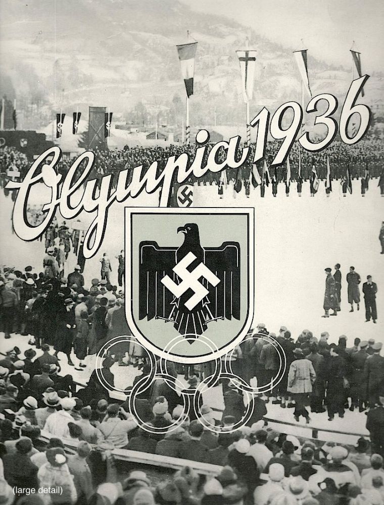 Item #962 Olypischen Spiele 1936; Im Berlin und Garmisch-Partenkirchen. Walter Richter.